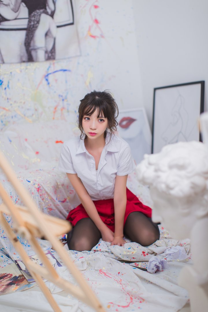 疯猫丨138 - NO.011 画室jk [23P-172M]