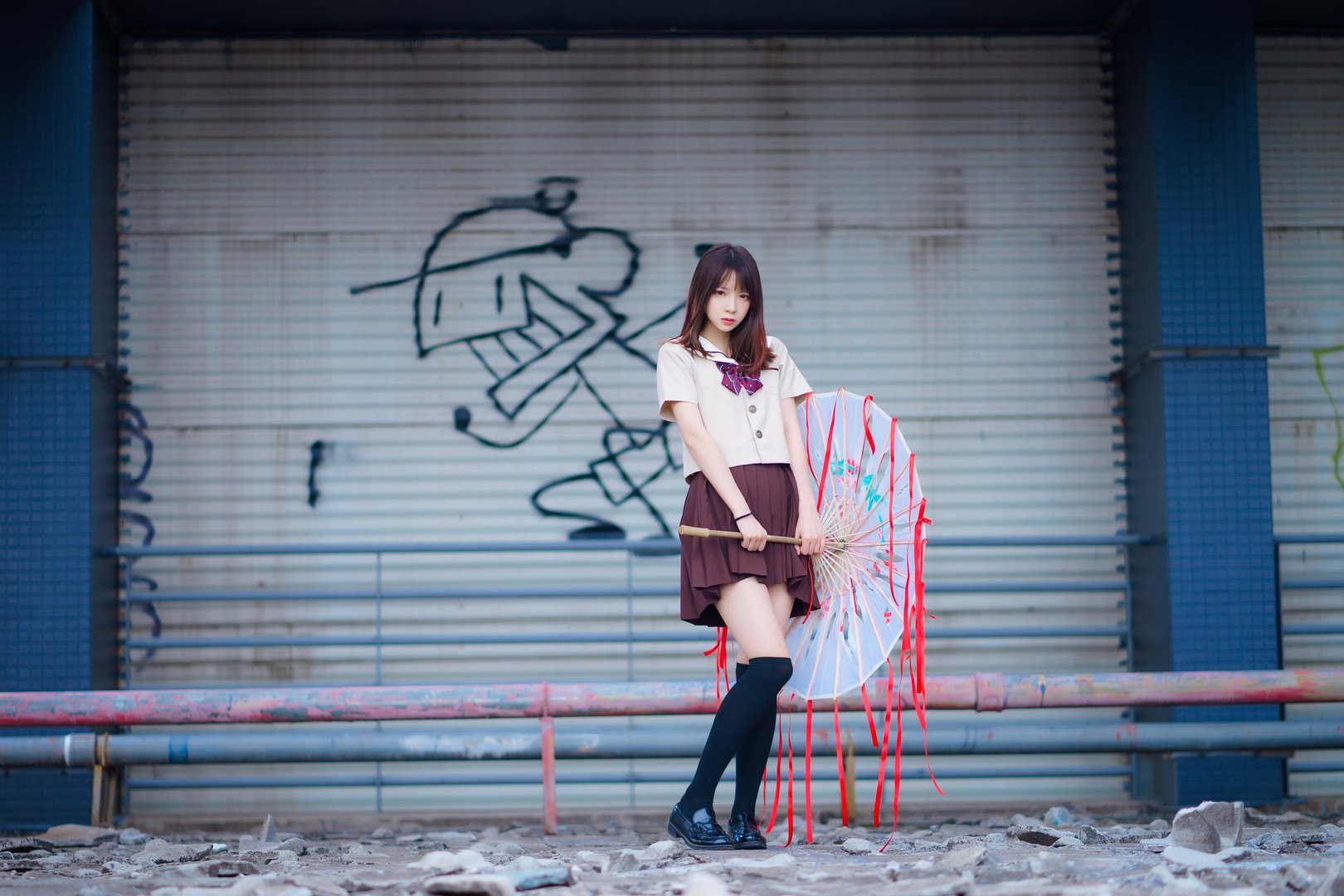 疯猫丨138 - NO.018 丝袜狂想曲(伞) [42P-572.68MB]