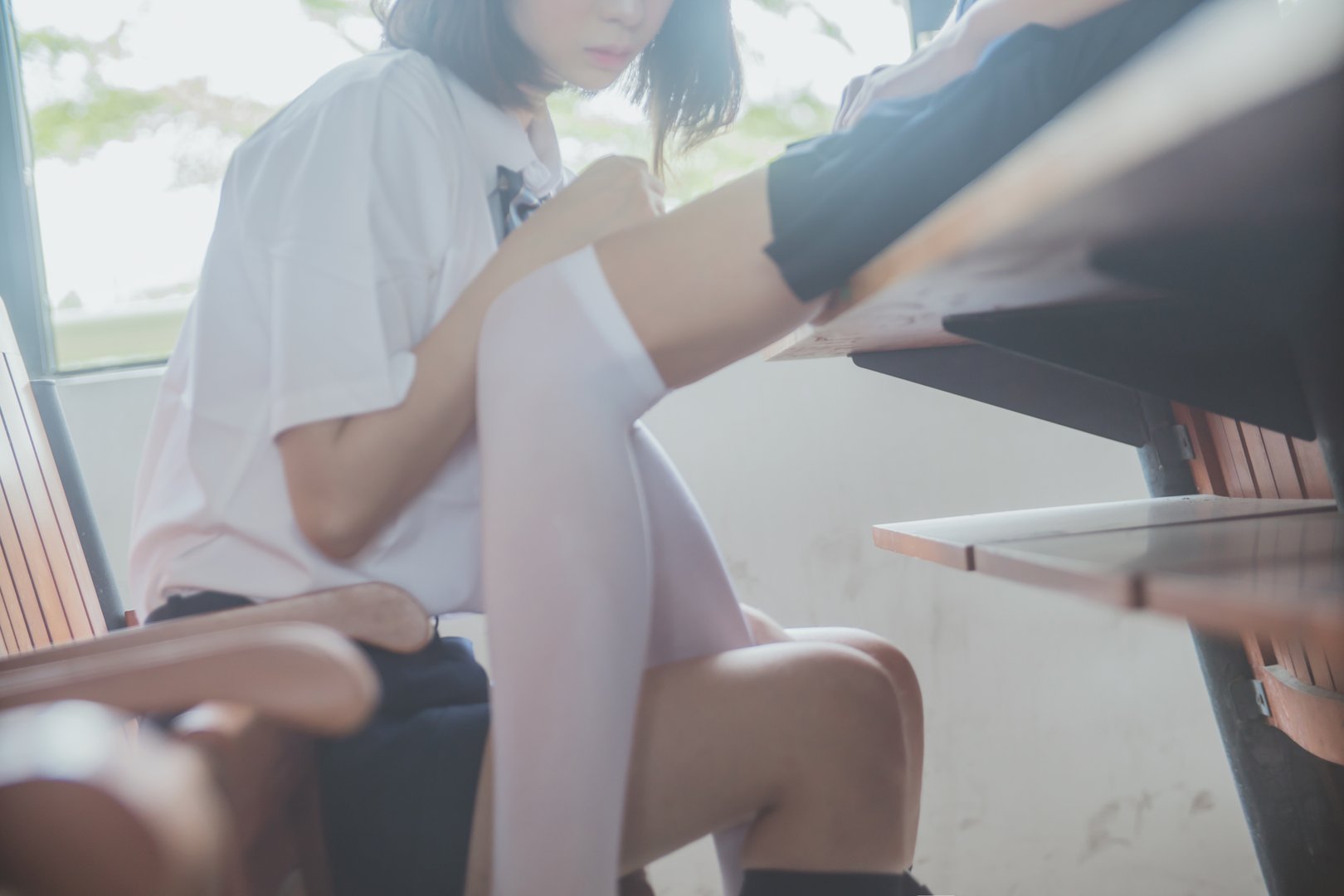 疯猫丨138 - NO.022 桜桃喵&疯猫ss_JK百合1 [43P-325MB]