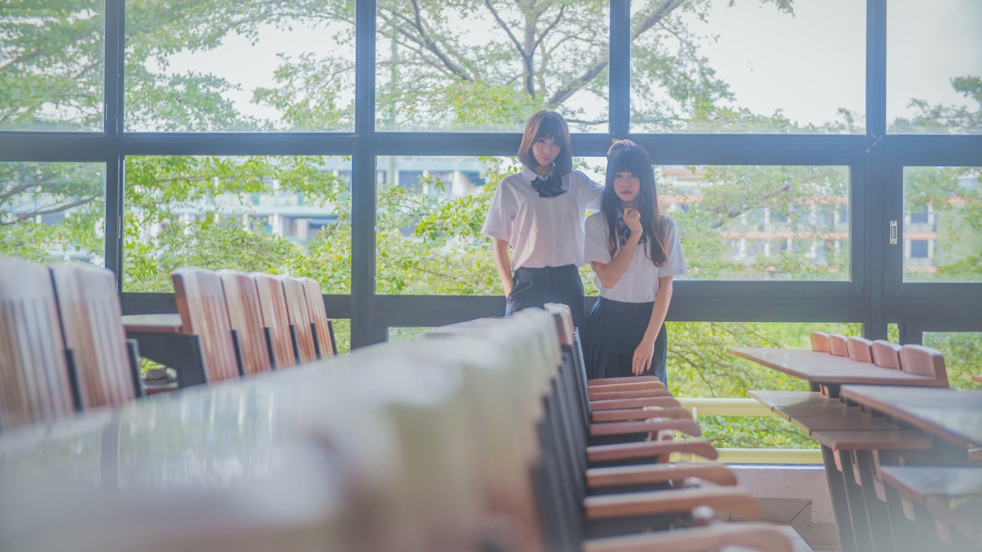 疯猫丨138 - NO.022 桜桃喵&疯猫ss_JK百合1 [43P-325MB]