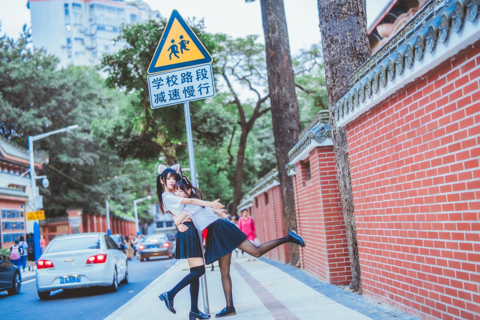 疯猫丨138 - NO.023 桜桃喵&疯猫ss_JK百合2 [33P-393MB]